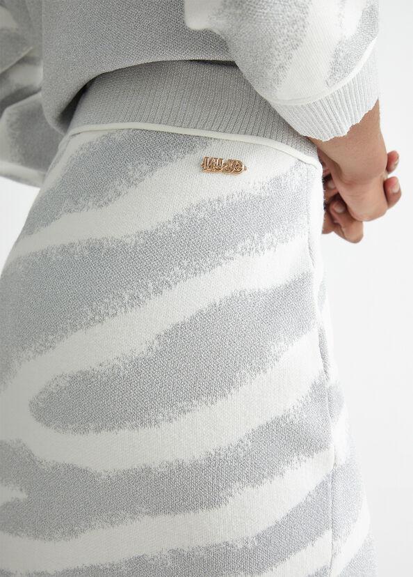Liu Jo Gonna animalier in maglia Convenienza