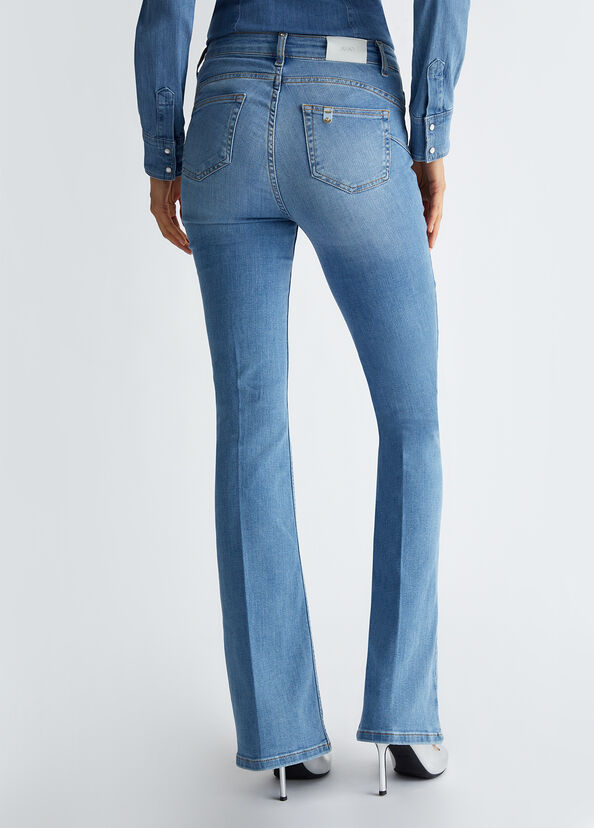 Liu Jo Jeans flare bottom up Sconto