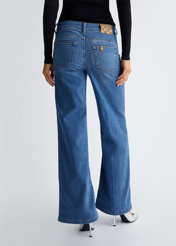 Liu Jo Jeans flare a vita alta Economico