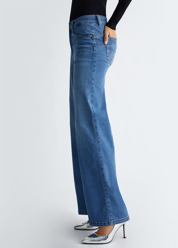Liu Jo Jeans flare a vita alta Economico