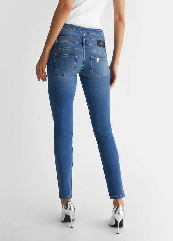 Liu Jo Jeans skinny a vita alta Vendita Economica