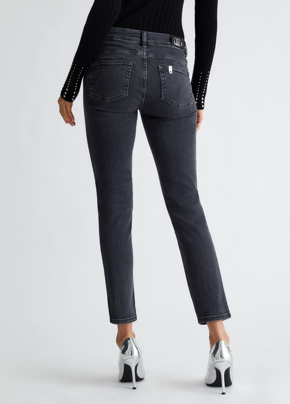 Liu Jo Jeans skinny bottom up con strass I Più Venduti
