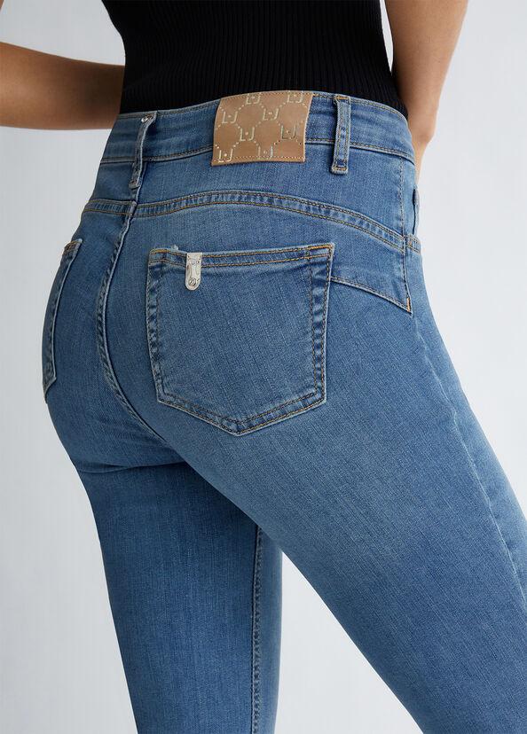 Liu Jo Jeans skinny bottom up a vita alta Vendite Flash