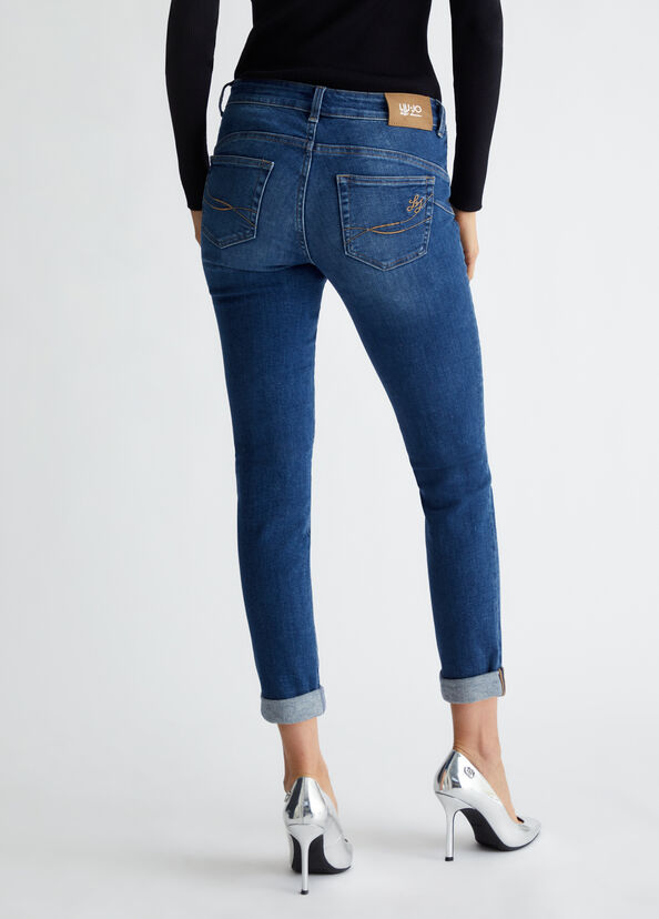 Liu Jo Jeans skinny bottom up In Saldo