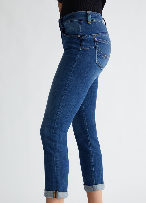 Liu Jo Jeans skinny bottom up In Saldo