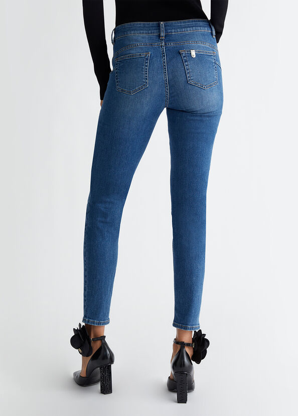 Liu Jo Jeans skinny bottom up Comprare a buon mercato