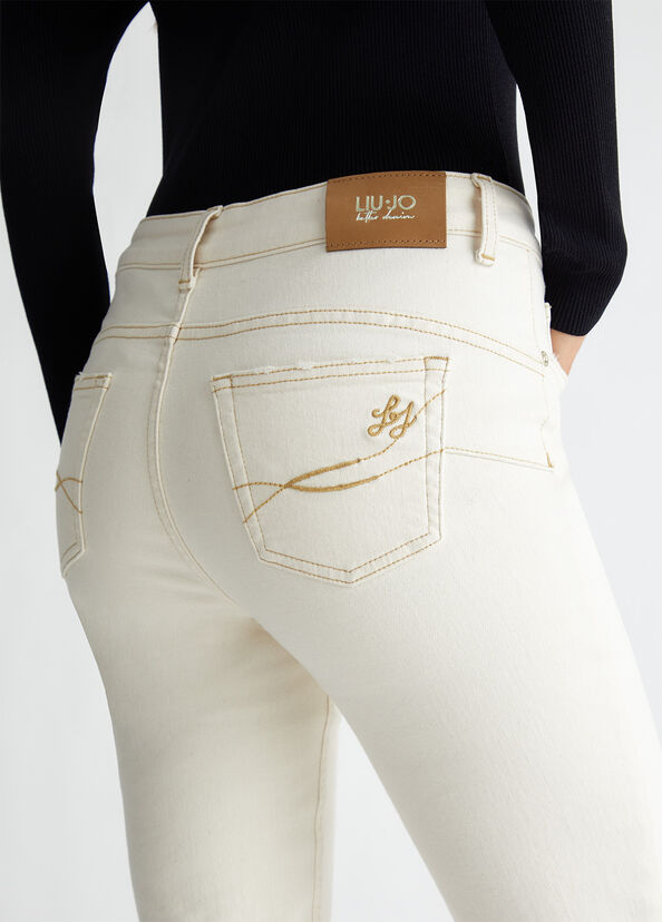 Liu Jo Pantaloni skinny bottom up Flash Sale