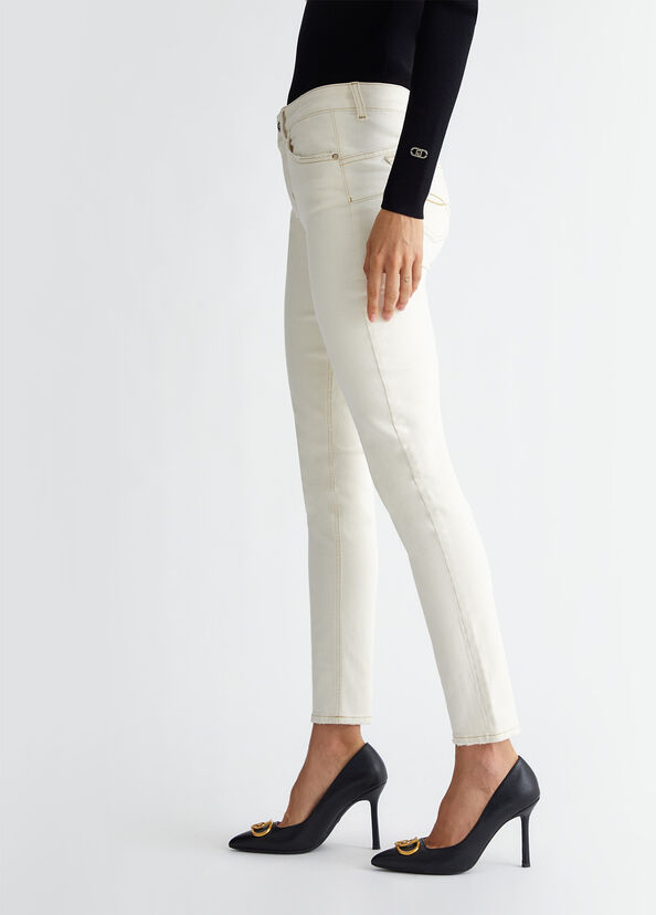 Liu Jo Pantaloni skinny bottom up Flash Sale