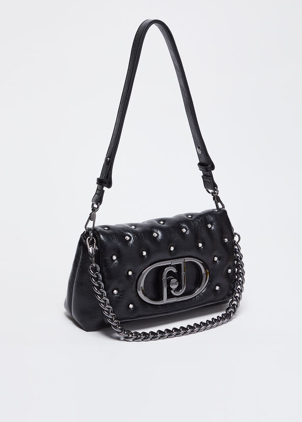 Liu Jo Borsa grande LaPuffy con strass Offerta natalizia