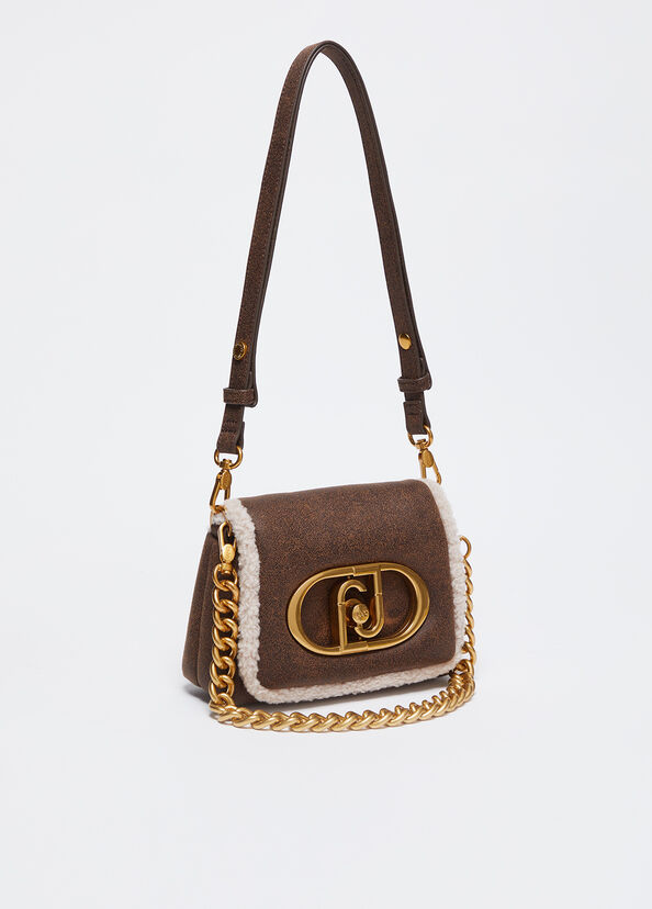 Liu Jo Borsa piccola LaPuffy in tessuto spalmato Offerta Pasqua
