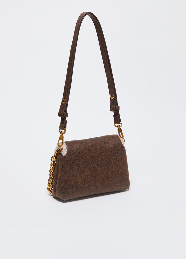 Liu Jo Borsa piccola LaPuffy in tessuto spalmato Offerta Pasqua