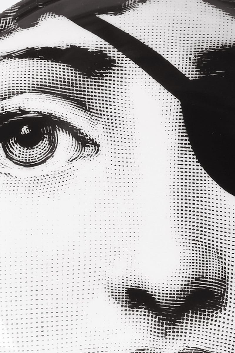 FORNASETTI posacenere rotondo Tema e Variazioni N° 8 in porcellana Convenienza