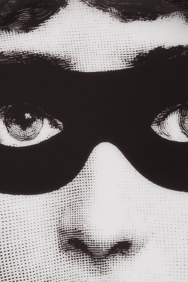 FORNASETTI sottobicchiere Tema e Variazioni N° 22 in porcellana Sconto