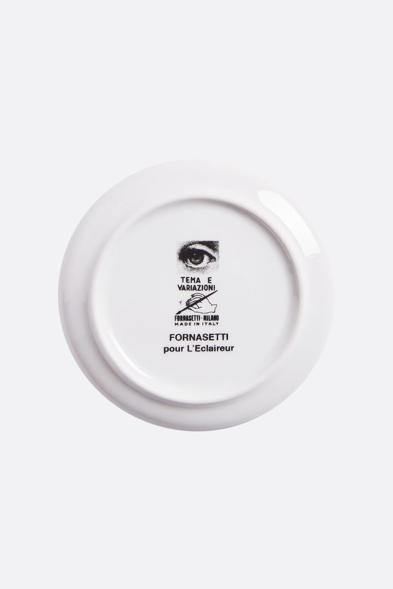 FORNASETTI sottobicchiere Tema e Variazioni N° 1 in porcellana Offerta