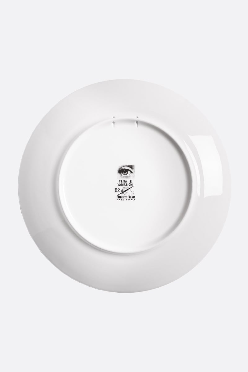 FORNASETTI piatto Tema e Variazioni N° 82 in porcellana Vendita Calda