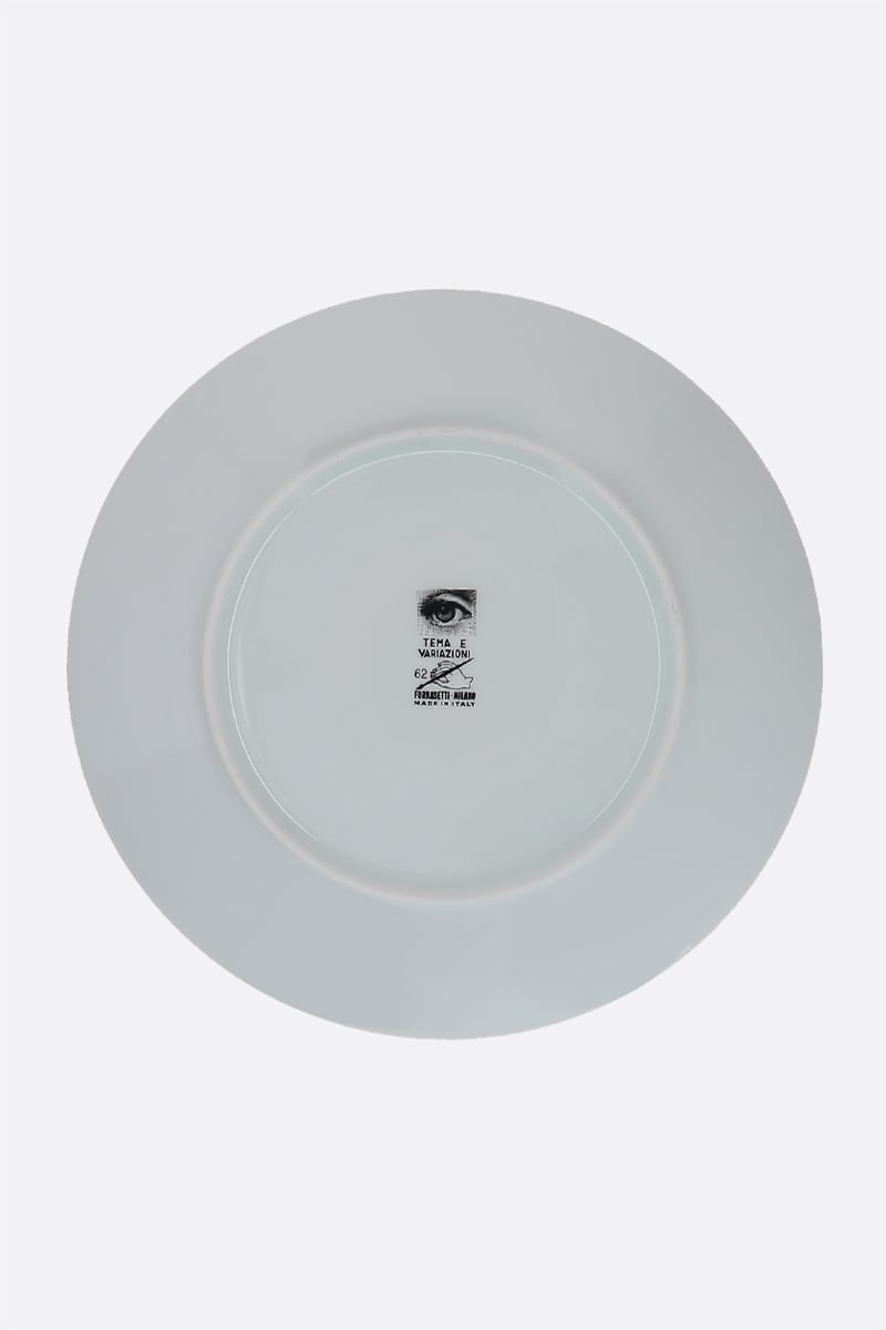 FORNASETTI piatto Tema e Variazioni N° 62 in porcellana Vendite Flash