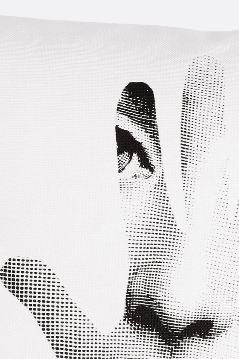 FORNASETTI cuscino Mano in canvas Nuova