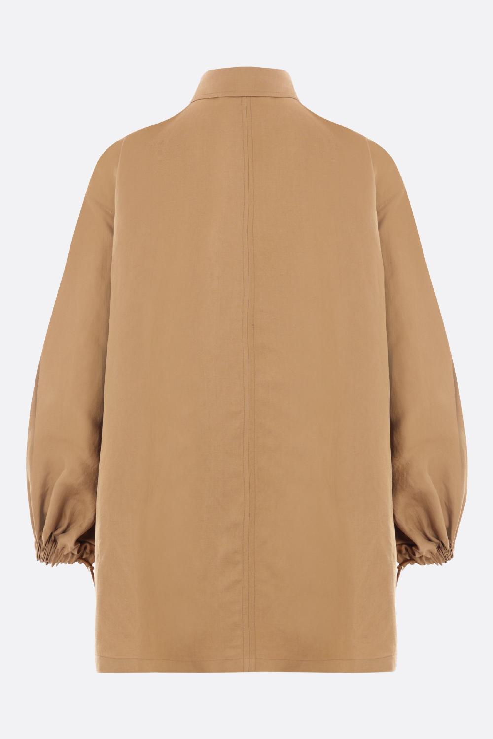 MAX MARA camicia Rodeo in lino e seta Offerta natalizia