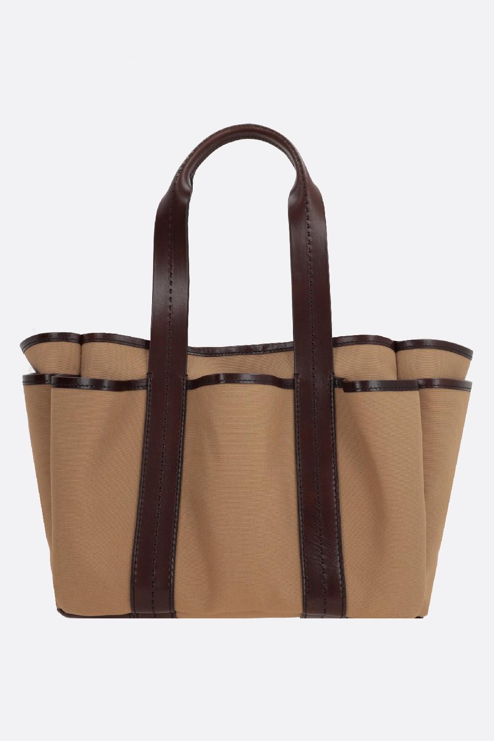 MAX MARA borsa tote Giardiniera in canvas Offerta per la Festa della Mamma