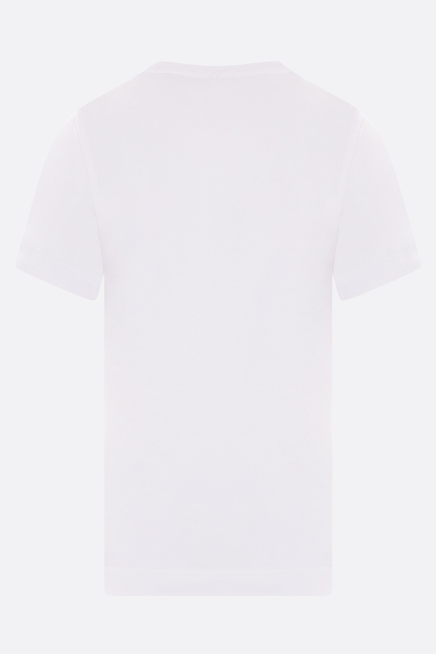 BURBERRY t-shirt in cotone stampa Knight Smaltimento dello stoccaggio