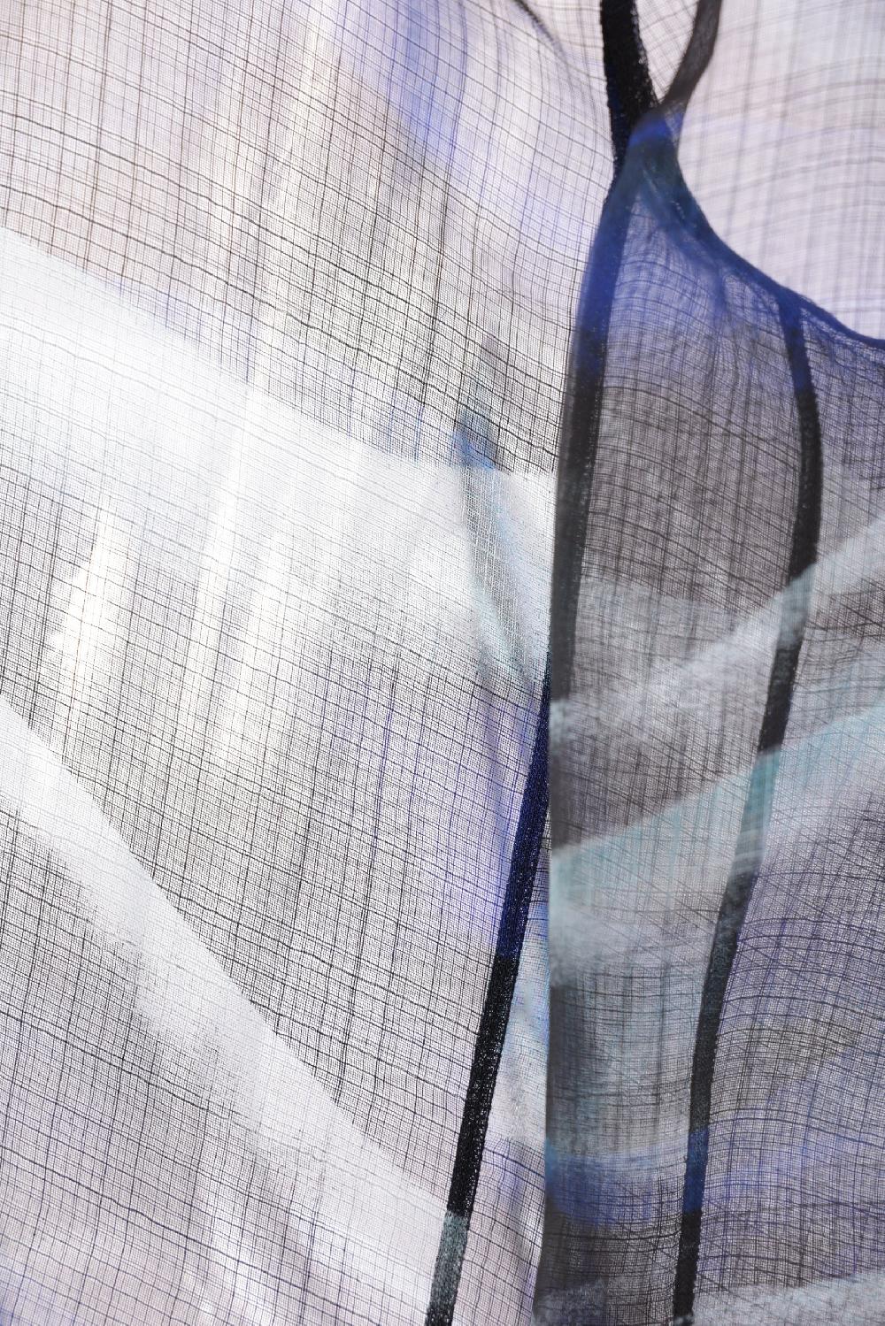 GIORGIO ARMANI giacca monopetto in organza di seta Nuovi prodotti