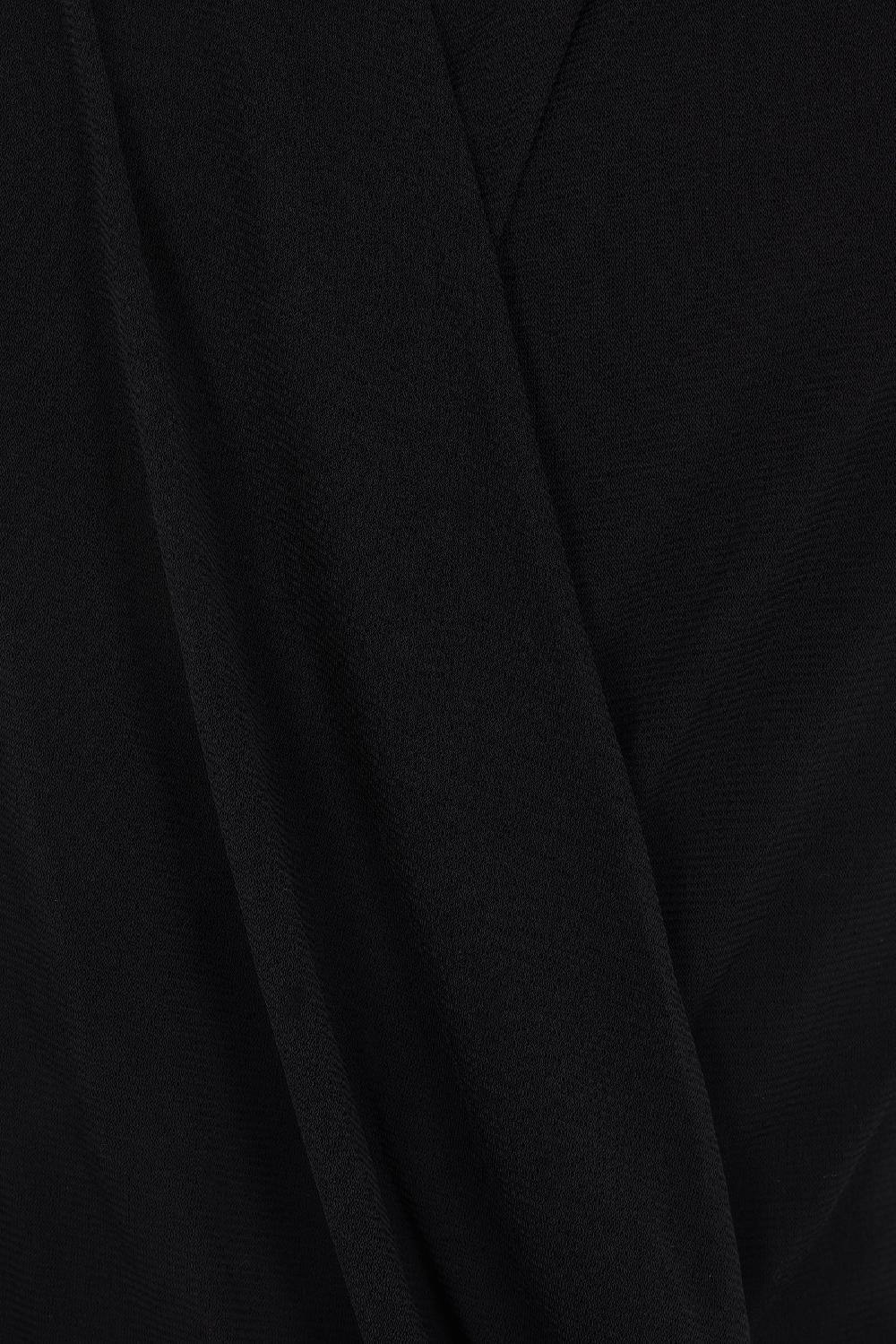 GIVENCHY top a doppio strato in crepe de chine fluida e jersey stretch Bestseller