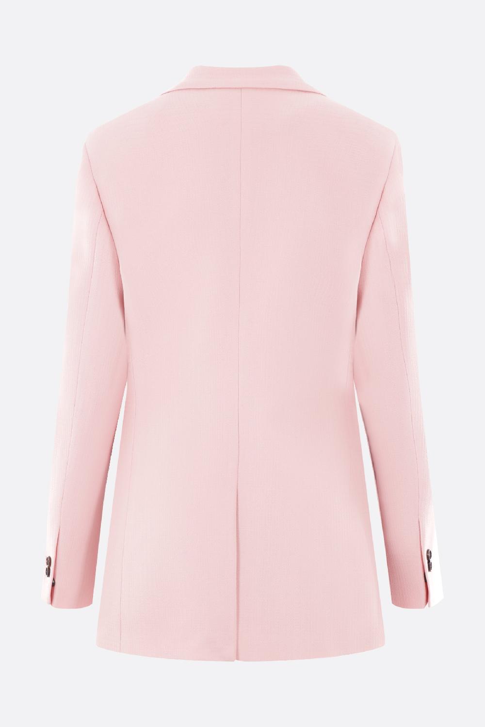BURBERRY giacca monopetto in lana Offerte stagionali
