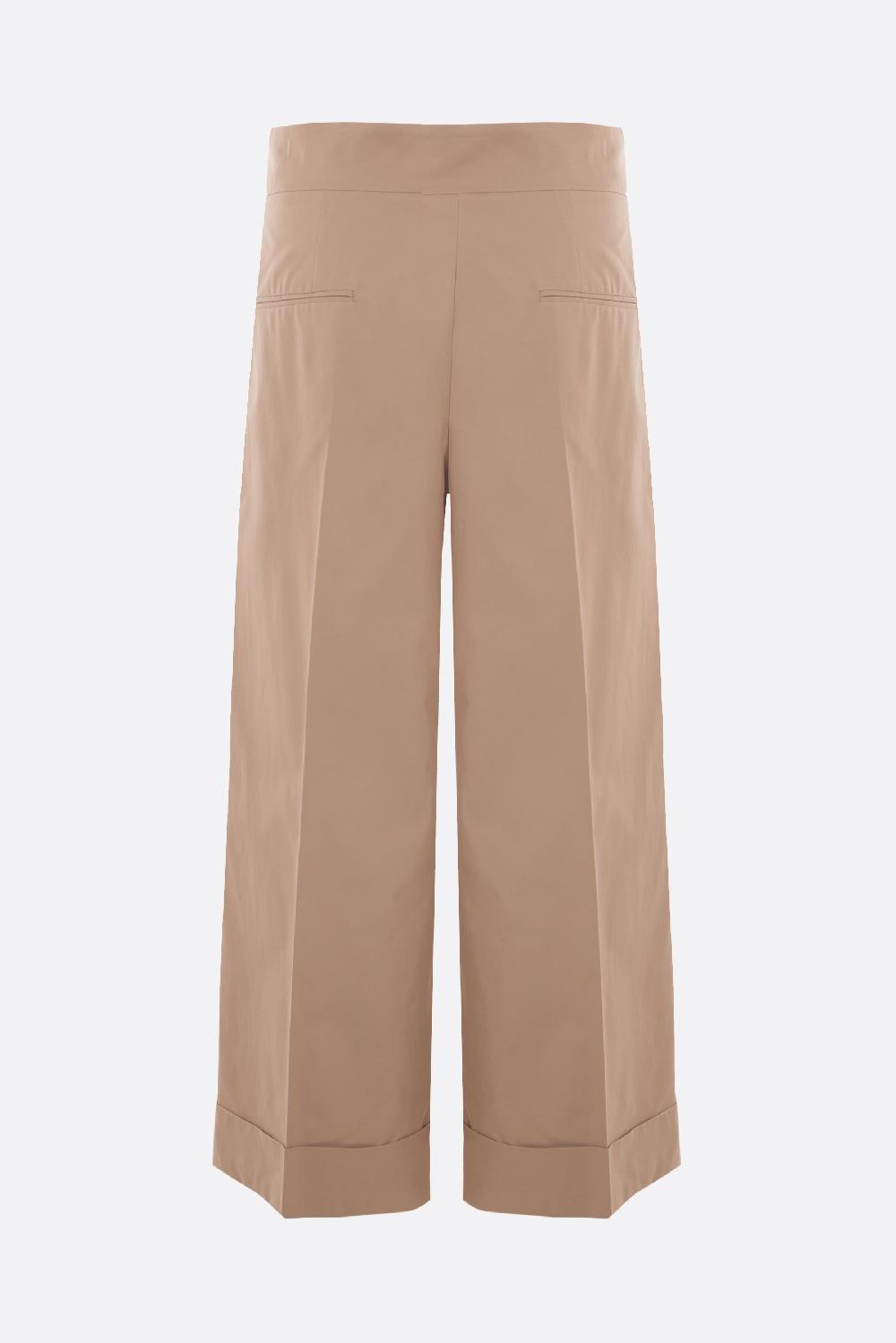 'S MAX MARA pantalone a gamba larga Abba in twill Comprane uno, ottenene uno gratis