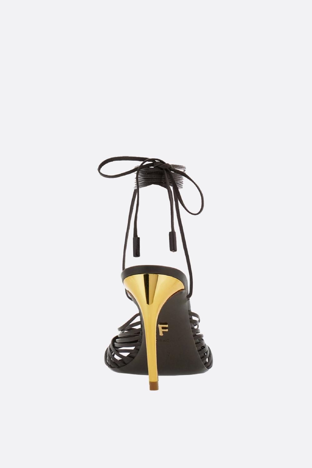 FERRAGAMO sandalo Atena in pelle liscia Enormi risparmi
