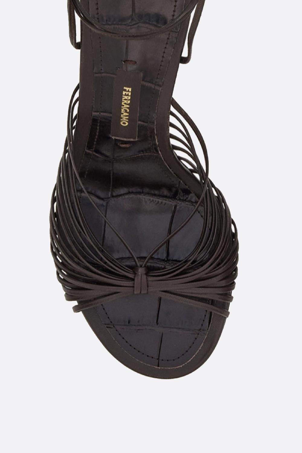 FERRAGAMO sandalo Atena in pelle liscia Enormi risparmi
