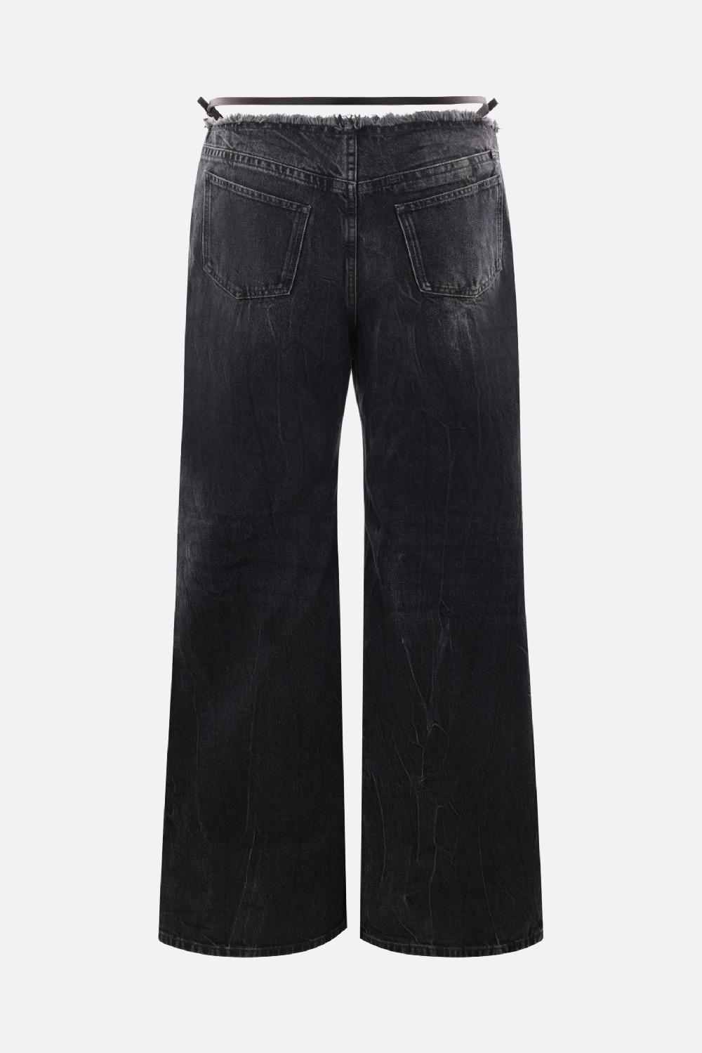 GIVENCHY jeans Voyou a vita bassa in denim Sconti VIP