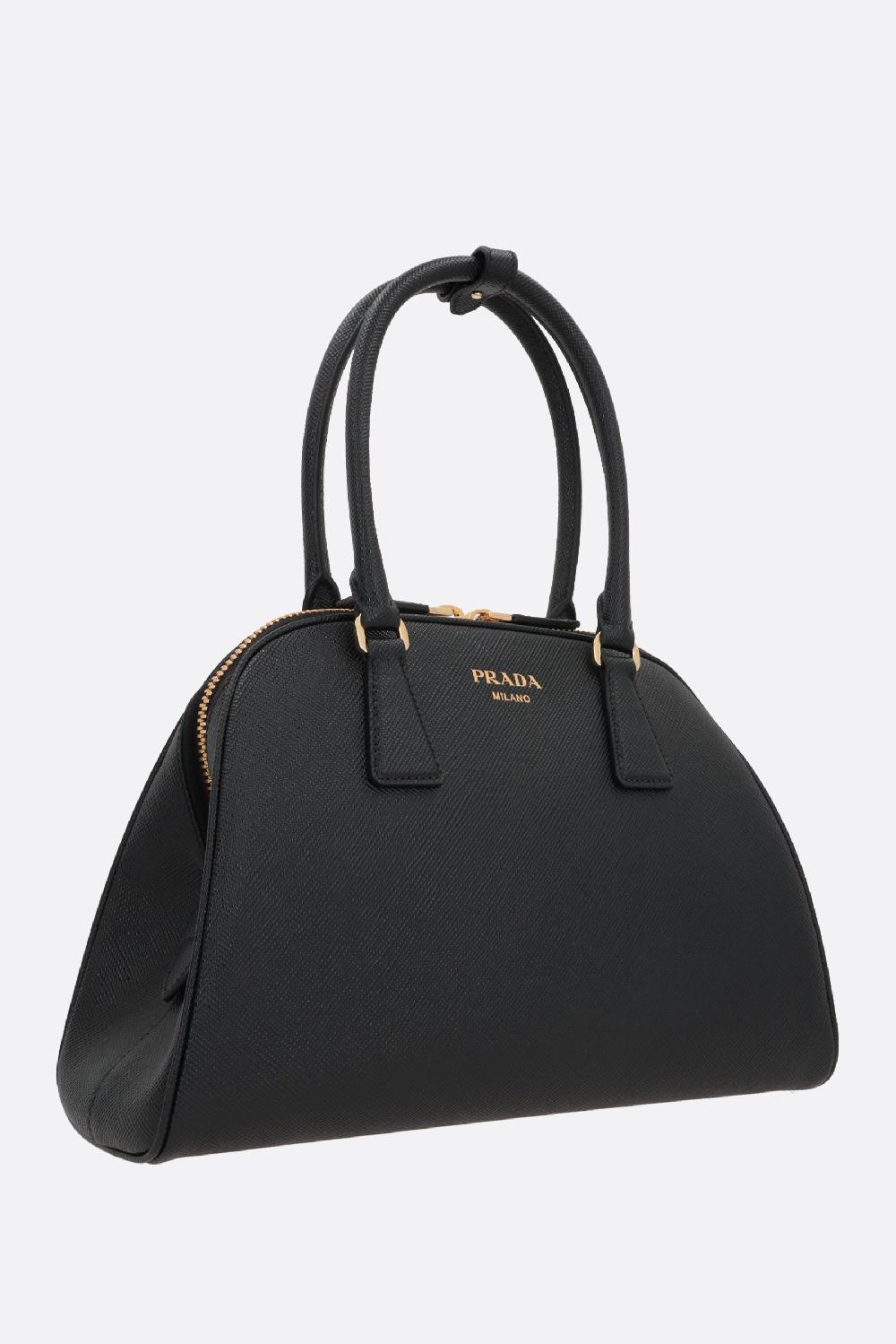 PRADA borsa a mano media in pelle Saffiano Offerta speciale della fabbrica