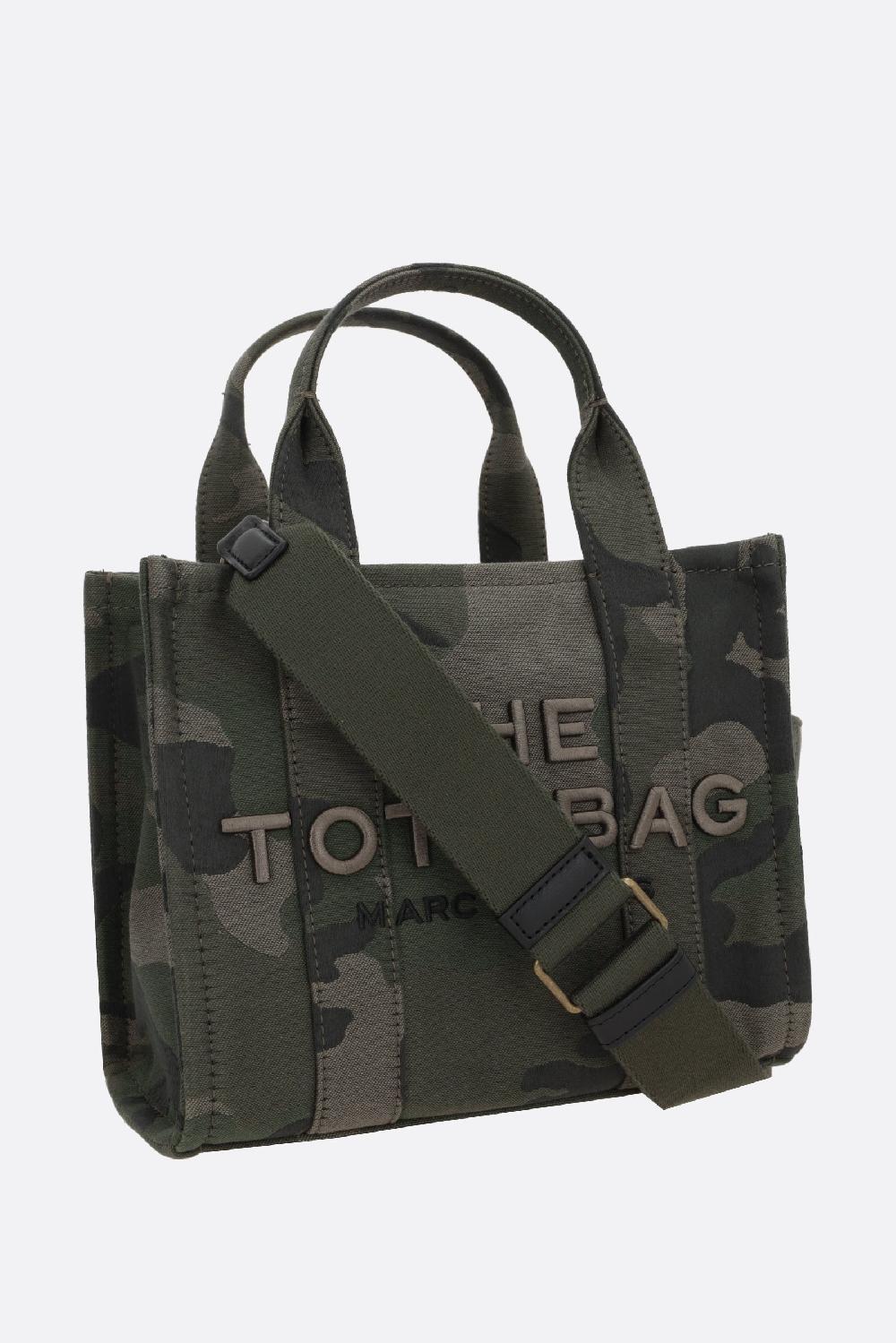 MARC JACOBS borsa tote The Camo Jacquard Small in canvas Solo un giorno rimasto