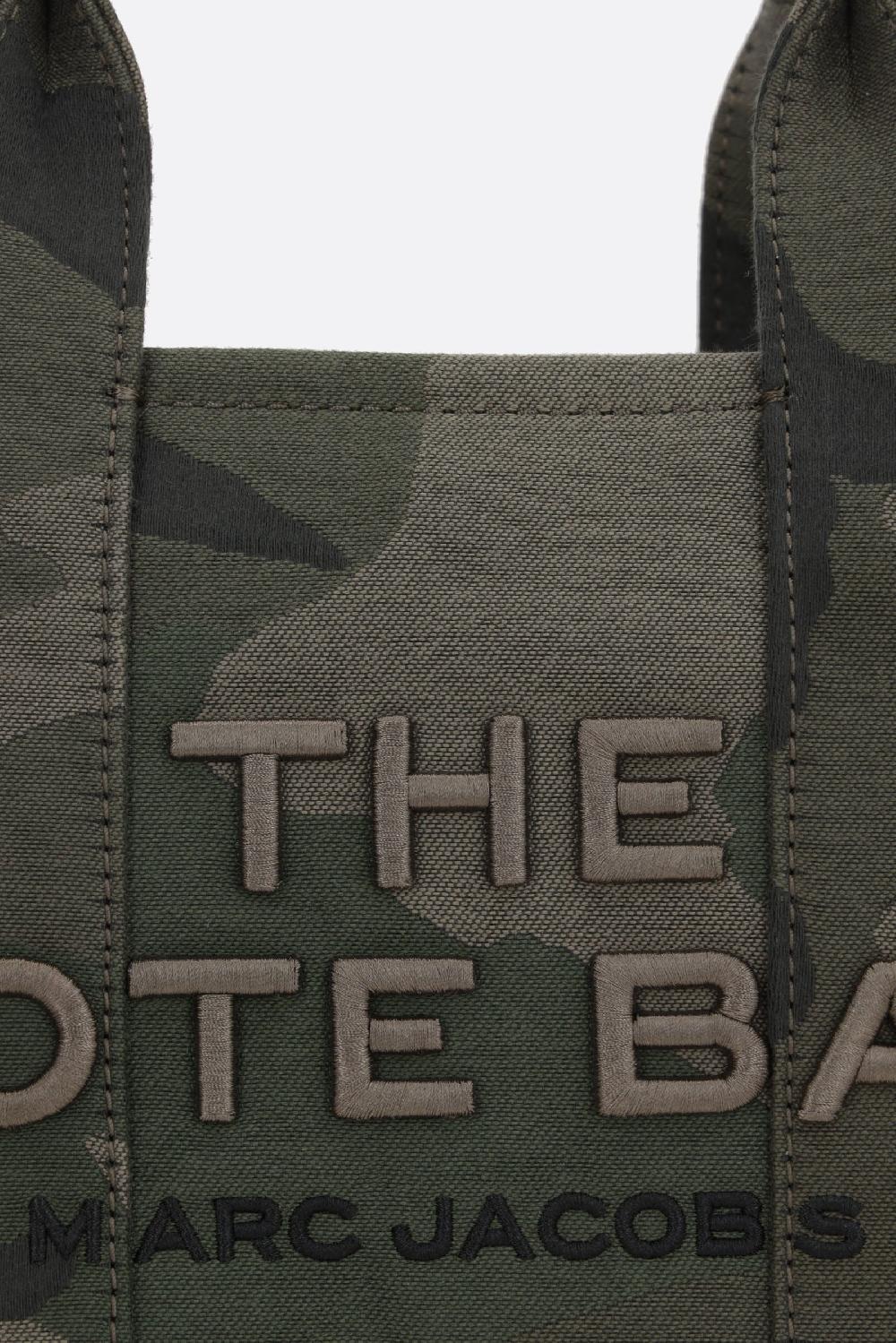 MARC JACOBS borsa tote The Camo Jacquard Small in canvas Solo un giorno rimasto
