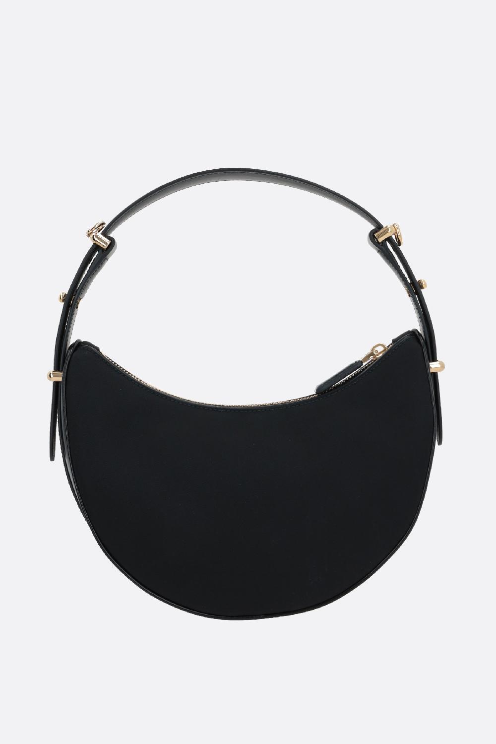 PRADA borsa a spalla Prada Arqué in Re-Nylon e pelle spazzolata Super sconto