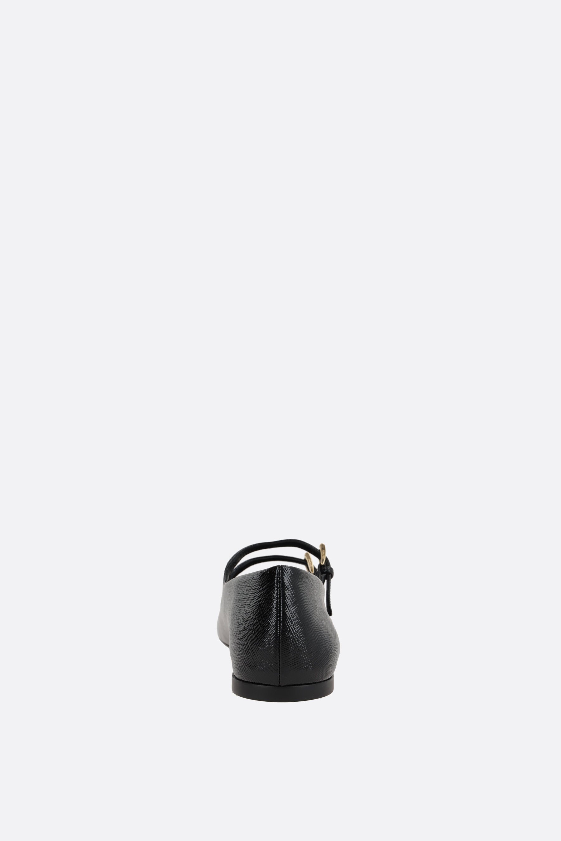 PRADA ballerina in pelle Saffiano Officina