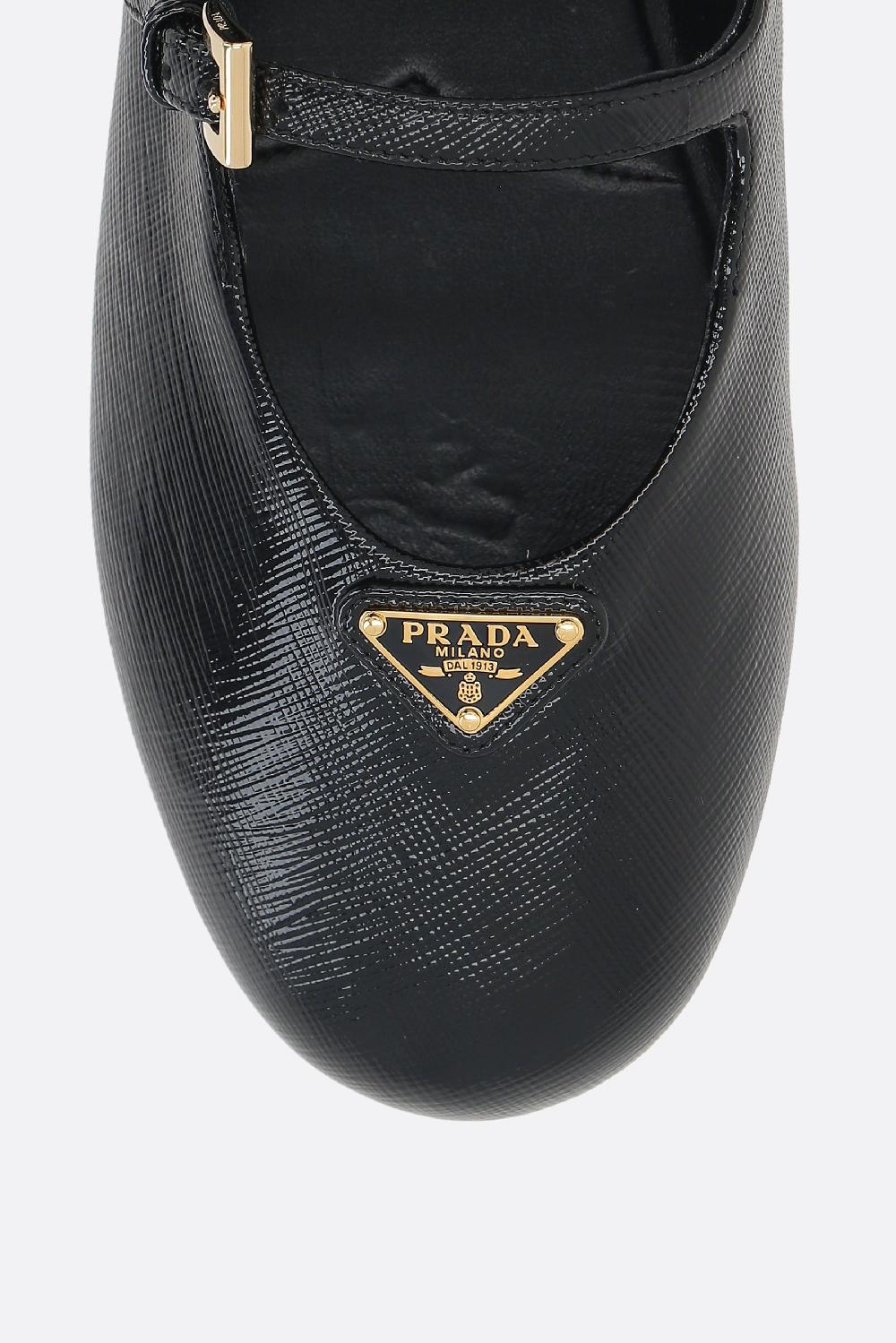 PRADA ballerina in pelle Saffiano Officina