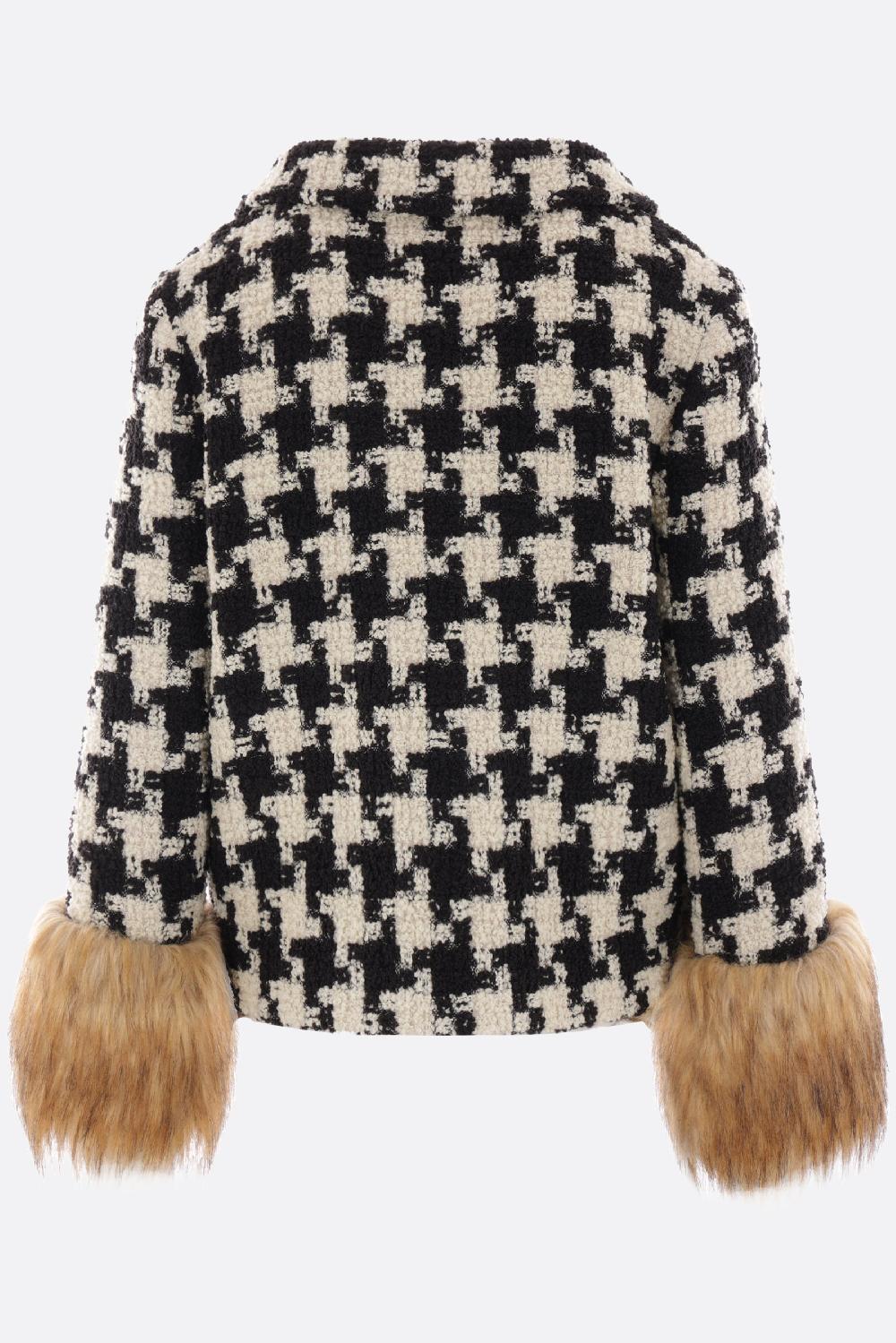VALENTINO GARAVANI giacca in Macro Pied De Poule Tweed Limitato a 3 giorni