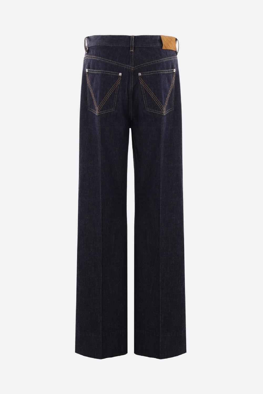 BOTTEGA VENETA jeans Palazzo in denim Qualità Garantita