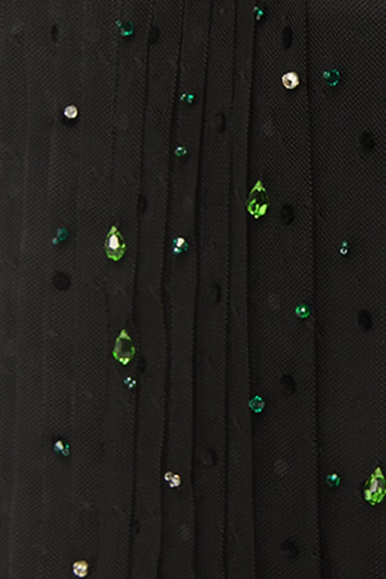 PRADA abito in tulle plumetis e organza Vendita Calda