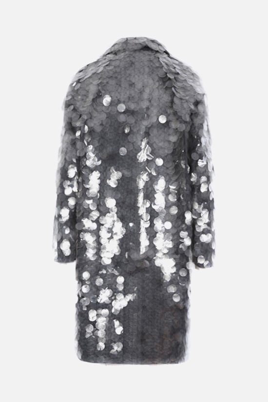 PRADA cappotto in tessuto tecnico decorato con paillettes Negozio
