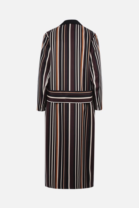 PRADA soprabito in radzmire a righe Moda