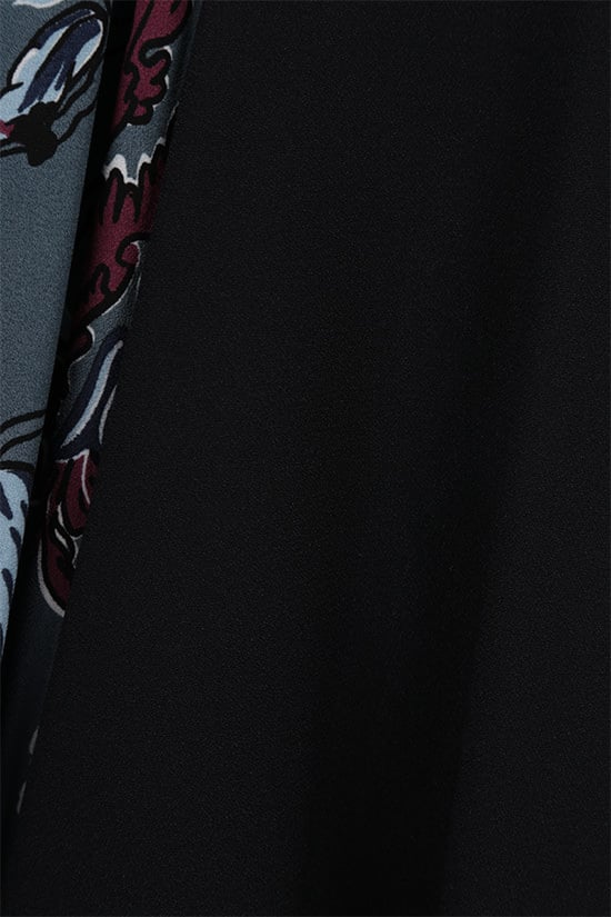 PRADA abito midi in sablé ricamato Negozio online di fabbrica