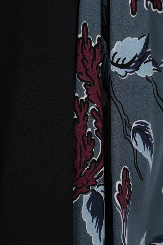 PRADA abito midi in sablé ricamato Negozio online di fabbrica