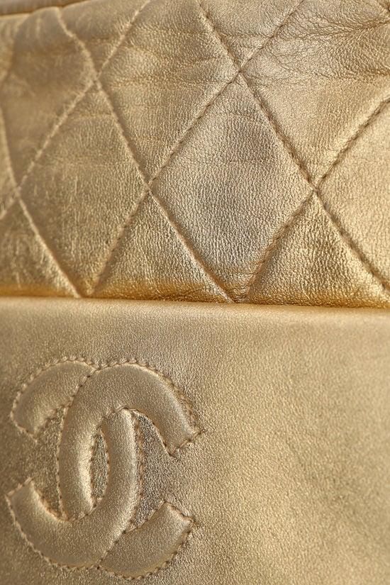 CHANEL VINTAGE WOMAN borsa a spalla in pelle matelassé Flash Sale