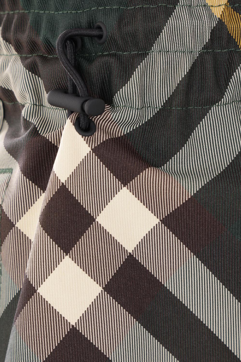 BURBERRY pantalone in twill Check Latest fashion