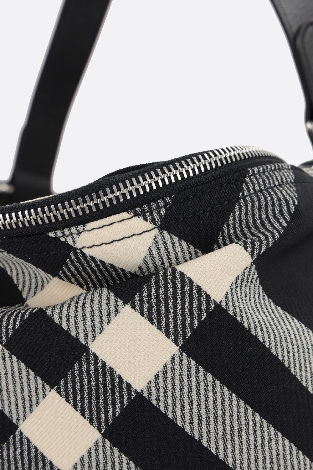 BURBERRY borsa tote in jacquard Check Online Outlet