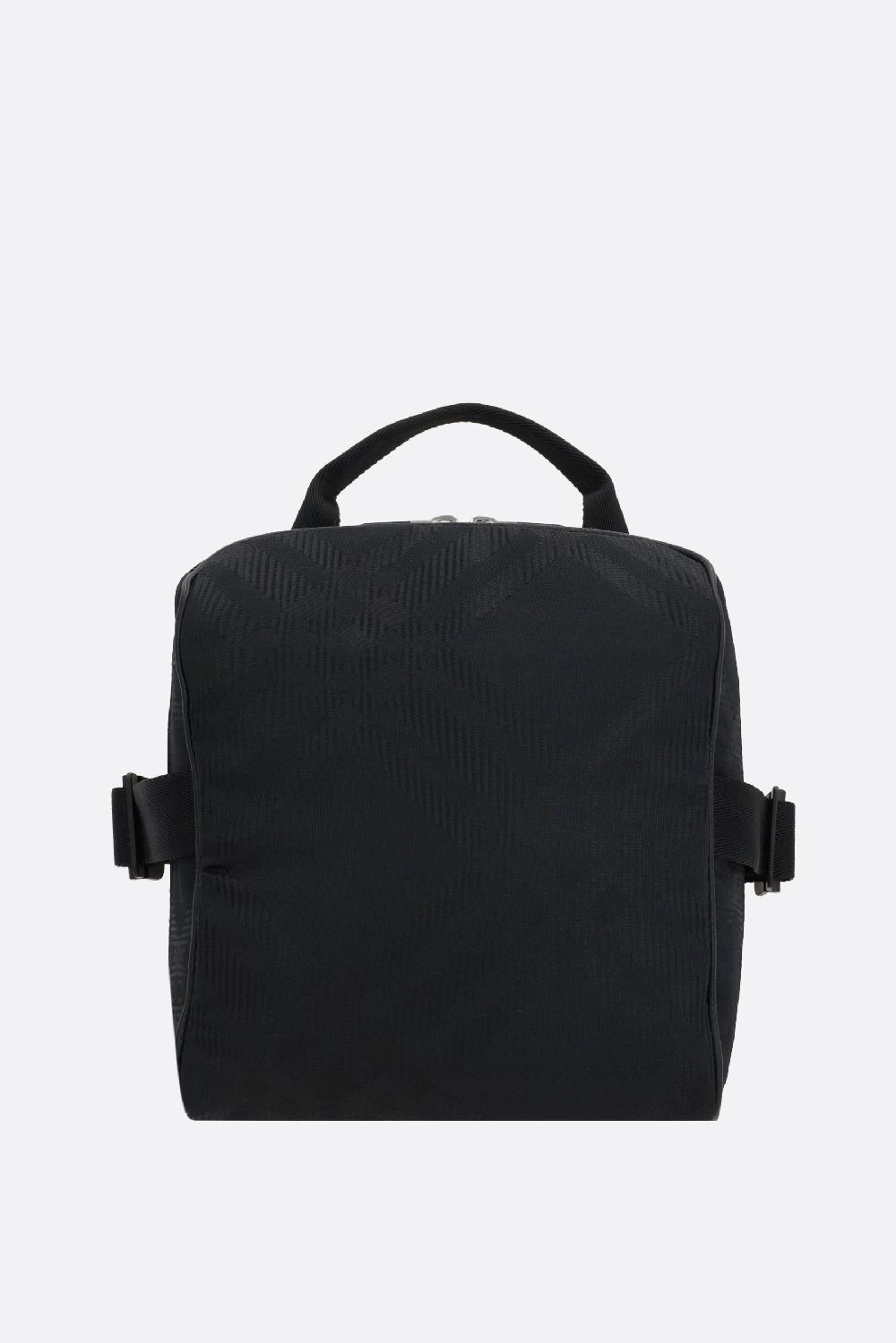 BURBERRY borsa a tracolla in jacquard Check Offerte esclusive