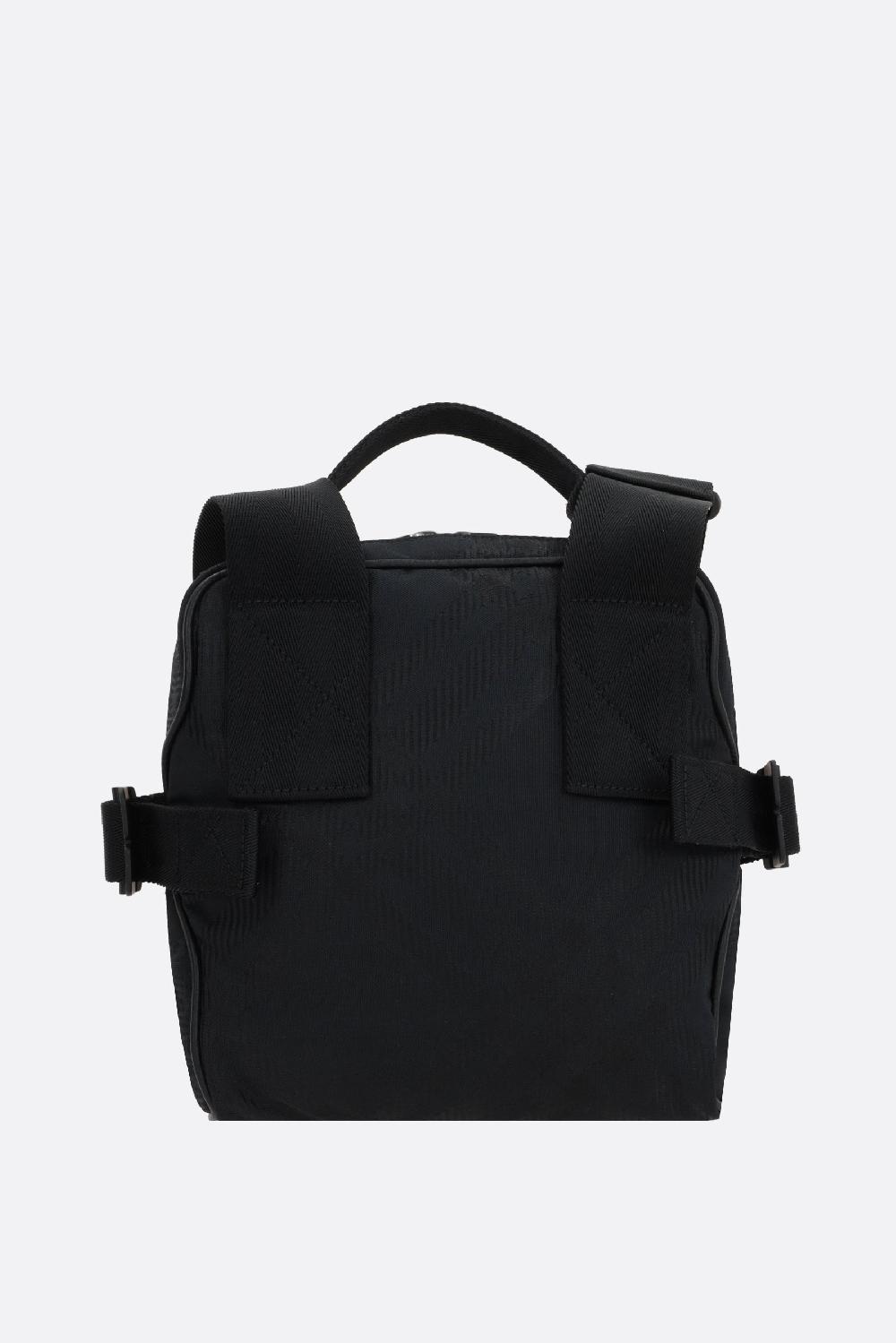 BURBERRY borsa a tracolla in jacquard Check Offerte esclusive