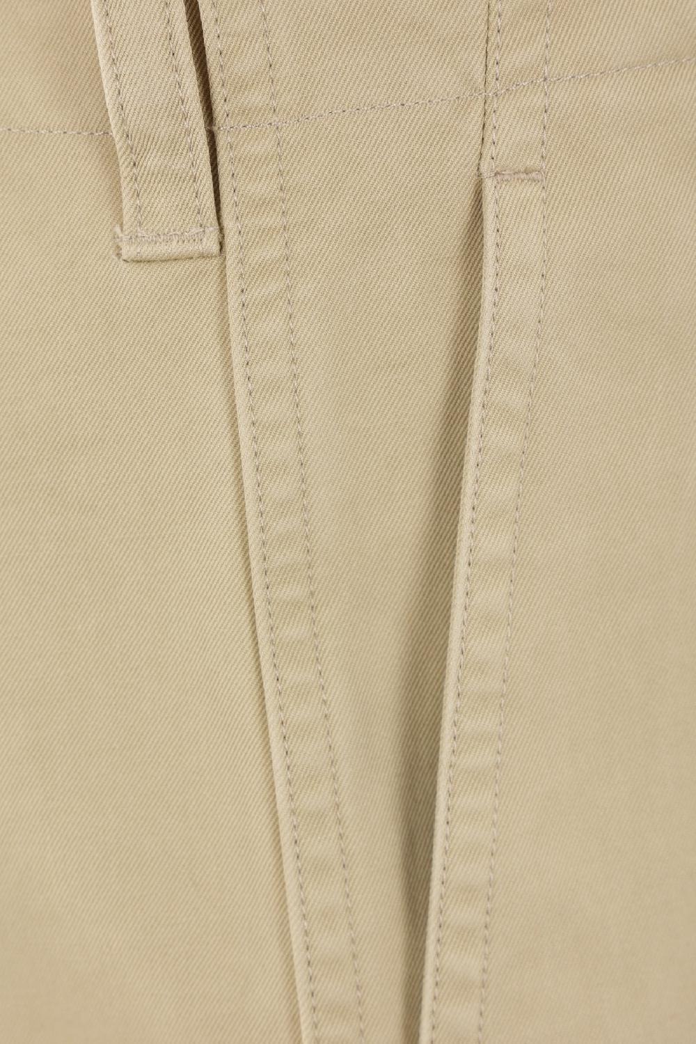 BURBERRY pantalone loose-fit in cotone Grandi sconti